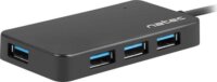 Natec NHU-1342 USB 3.0 HUB (4 port) Fekete