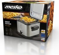 Mesko MS 4910 1,5L Olajsütő - Szürke
