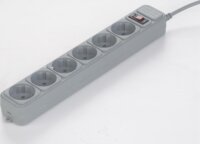 Gembird SPG6-B-10C Kapcsolós túlfeszültségvédő elosztó 3m - Fehér