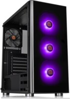 Thermaltake V200 TG RGB Számítógépház - Fekete