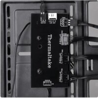 Thermaltake V200 TG RGB Számítógépház - Fekete