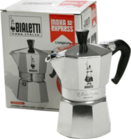 Bialetti Moka Express 1 személyes kávéfőző - Ezüst