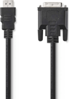 Nedis CCGP34800BK50 HDMI apa - DVI-D apa Összekötő kábel 5m Fekete