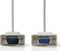 Nedis CCGP52010IV20 D-Sub 9 tűs apa - D-Sub 9 tűs anya Hosszabbító kábel 2m Elefántcsont