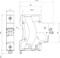 Legrand 419201 RX3 kismegszakító 13A