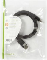 Nedis CCGP37400BK20 Mini DisplayPort - DisplayPort (apa - apa) kábel 2m - Fekete