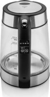 Eta 7153 Crystela Digi 1.7L Üveg vízforraló - Inox