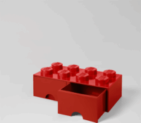 LEGO 40061730 Tárolódoboz - Piros