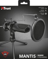 Trust GXT 232 Mantis Streaming Studio Mikrofon - Fekete