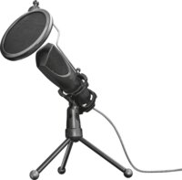 Trust GXT 232 Mantis Streaming Studio Mikrofon - Fekete