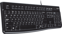 Logitech K120 USB Billentyűzet Fekete - Német