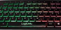 LogiLink ID0138 Billentyűzet DE - Fekete