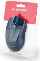 Gembird MUS-3B-01 Egér - Fekete