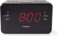 Nedis CLAR002BK Rádiós Ébresztőóra - Fekete
