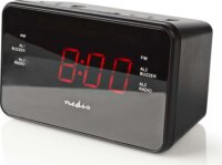 Nedis CLAR002BK Rádiós Ébresztőóra - Fekete
