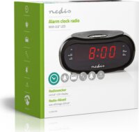 Nedis CLAR001BK Rádiós Ébresztőóra - Fekete