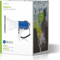 Nedis MEPH200WT Megafon - Fehér/Kék