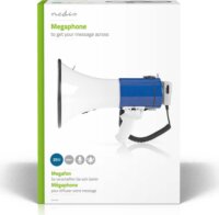 Nedis MEPH200WT Megafon - Fehér/Kék