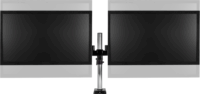 Arctic Z2 13"-27" LCD TV/Monitor duál asztali tartó kar + USB hub Matt fekete