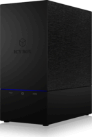 IcyBox IB-RD3621U3 2x 3.5" USB 3.0 Külső HDD ház - Fekete