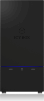 IcyBox IB-RD3621U3 2x 3.5" USB 3.0 Külső HDD ház - Fekete
