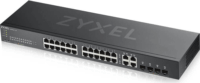 Zyxel GS192024HPV2-EU0101F Smart Gigabit Switch Fekete