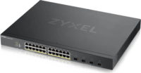 Zyxel XGS1930-28HP-EU0101F POE Gigabit Smart Switch Fekete + hybird mode, standalone or NebulaFlex Cloud