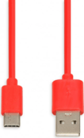 iBox IKUMTCR USB-A - USB-C (apa - apa) kábel 1m - Piros