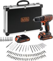Black & Decker BDCDC18BAFC Akkumulátoros fúró-csavarozó (2x Akkuval és töltővel)
