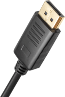 Unitek Y-C608BK DisplayPort - DisplayPort Összekötő kábel 2m Fekete