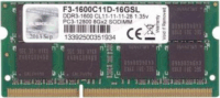 G.Skill 16GB /1600 DDR3L Notebook RAM KIT (2x8GB)