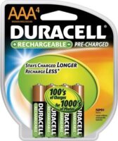 Duracell Újratölthető AAA mikro ceruza elem 800mAh 4db