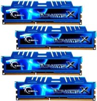 G.Skill 32GB /2400 RipjawsX Blue DDR3 RAM KIT (4x8GB)