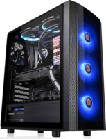 Thermaltake Versa J25 TG RGB Számítógépház - Fekete