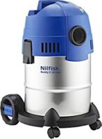 Nilfisk Buddy II 18 Nedves-Száraz Porszívó - Kék/Inox