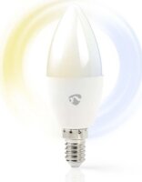 Nedis WiFi Intelligens 4.5W E14 LED Gyertyaizzó - Állítható Fehér