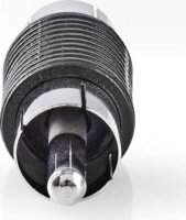 Nedis RCA - RCA Monó audió adapter (RCA apa - RCA apa) Fekete - 10 db