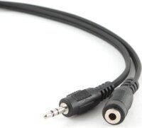 Gembird Jack 3,5mm Audio hosszabbító kábel 1.5m Fekete