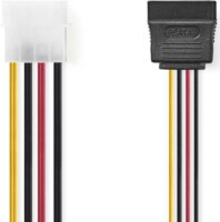 Nedis Belső hálózati kábel 0.15m (Molex apa - 2xSATA anya)