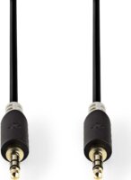 Nedis JACK - JACK Sztereó audiokábel 10m (3.5mm jack apa - 3.5mm jack apa) Antracit