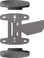 Stell SHO 3620 23"-70" LCD TV/Monitor fali tartó Fekete