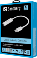 Sandberg USB-C - 3.5mm Jack Audio adapter