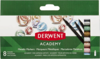 Derwent Academy Filctoll készlet - 8 különböző metál szín (8 db)