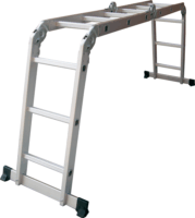 Fieldmann FZZ 4107 4 ágú összecsukható alumínium létra