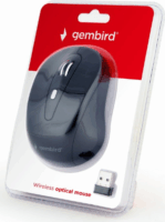Gembird MUSW-6B-01 Wireless Egér - Fekete
