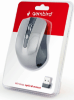 Gembird MUSW-4B-04-BG Wireless Egér - Fekete-Szürke