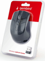 Gembird MUSW-4B-04 Wireless Egér - Fekete