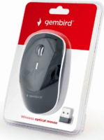 Gembird MUSW-4B-01 Wireless Egér - Fekete