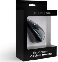 Gembird MUS-ERGO-01 USB Egér - Fekete