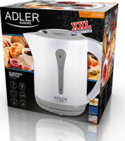 Adler AD 1244 2.5L Vízforraló Fehér